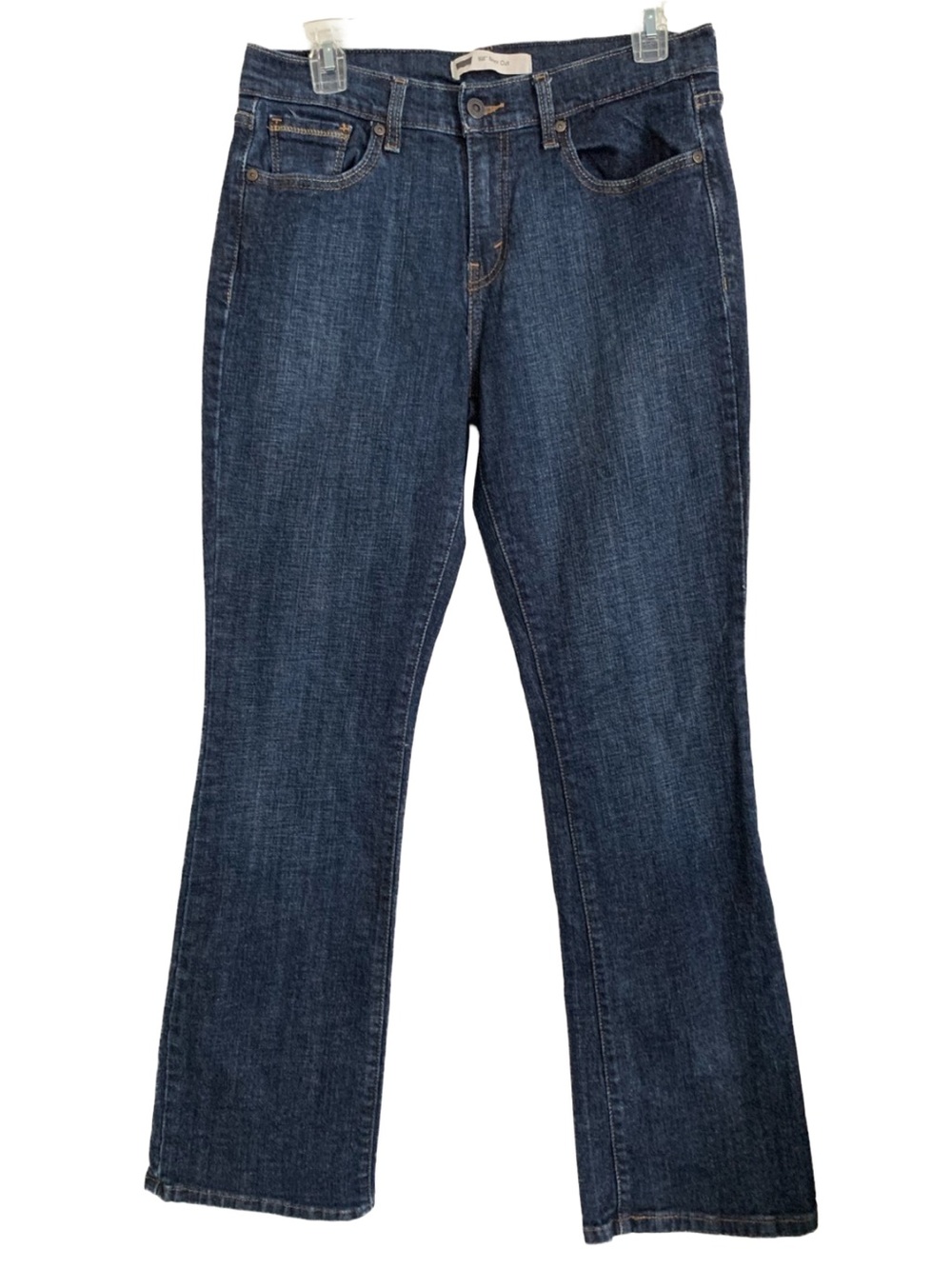 LEVIS 515 Women’s Boot Cut Dark Blue Wash Cotton Elastane Jeans